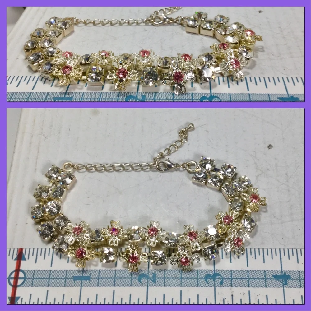 Pretty Rhinestone Bracelet - Picture 3 of 3